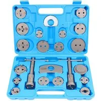 CCLIFE Montagewerkzeug Bremskolbenrücksteller Set Bremskolben Rücksteller Werkzeug, B: 6 cm, L: 33 cm, (22-tlg)