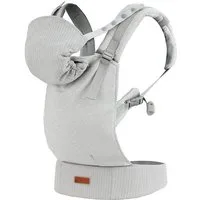 MoMi Babytrage Collet (Einzelprodukt), 2-in-1 Babytrage bis 15 kg mit verstellbarem Hüftgurt