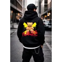 Banco Hoodie Herren Hoodie - Streetwear Kapuzenpullover Langarm mit Rückenprint Rückenprint, Kapuze, Kängurutasche