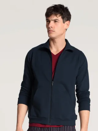 CALIDA - MEN Jacket dark sapphire - Gr. - XL