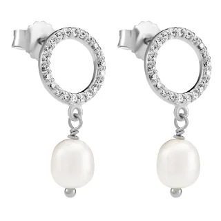 Orphelia 'Spa' Tropfenohrringe aus 925er Sterlingsilber für Damen - Silber ZO-7575