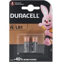 Duracell Duracell MN9100 Alkaline Batterie Lady LR1 Size N 1,5 Volt Batterie U Batterie, (1,5 V)