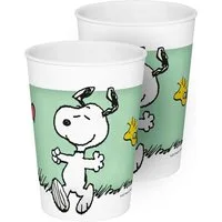 Geda Labels GmbH Kinderbecher Trinkbecher Snoopy Kids 2er Set 330ml PP, 2-tlg., PP, 2-teilig