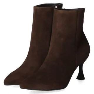 Paul Green Stiefeletten - Gr. 36 - Braun - Rauleder