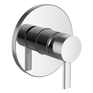 LAUFEN Brausearmatur Unterputz MEDA für SIMIBOX Standard oder SIMIBOX Light, 1 Mischwasserabgang, ch HF506678100000