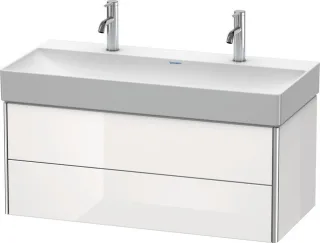 Duravit XSquare Waschtischunterbau wandhängend Taupe Matt 984x460x397 mm - XS416309191 XS416309191