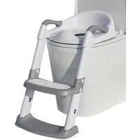 SinLaw Toilettentrainer Höhenverstellbarer, faltbarer Kinder-WC-Sitz mit Treppe, (1-tlg), Kinder-Toilettensitz mit Treppe, Höhenverstellbare Fußstütze