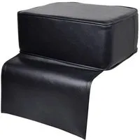 Barberpub Kindersitzerhöhung Barberpub Sitzerhöhung für Friseurstuhl 8101BK, ab: 1, bis: 12, ab: 80 cm, bis: 160 cm, (1 Packung), Kindersitz Kinderkissen, Kunstleder, 40 x 35 x 17 cm
