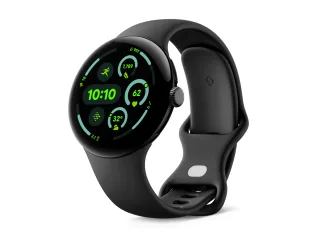 Google Pixel Watch 3 (Wi-Fi) 45mm Matte Black mit Sportarmband Obsidian | ga05785-de |