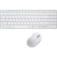 LogiLink LogiLink ID0109 Funk Tastatur, Maus-Set Deutsch, QWERTZ Weiß Tastatur- und Maus-Set