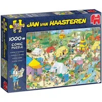 Jan van Haasteren Puzzle Jan van Haasteren Camping im Wald 1000 Teile Puzzle, 1000 Puzzleteile