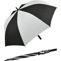 Impliva Stockregenschirm Falcone® XXL Regenschirm Automatik Fiberglas, groß, leicht und zweifarbig