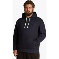 Tommy Hilfiger Big & Tall Sweatshirt BT-ESSENTIAL FLEECE HOODY-B in Großen Größen, Logostickerei