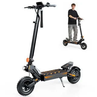 [EU DIRECT] iScooter W10 Electric Scooter 48V 15Ah 1200W Motor Recommended Top Speed 25KM/H 10 Inch Tire 50-60km Max Ran