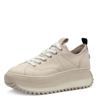 Tamaris - Da.-Schnürer ivory - Gr. - 38