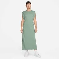 Nike Sportswear Shirtkleid W NSW NK CHLL FT DRESS aus Baumwolle und Polyester, erhältlich in den Größen XS bis XXL