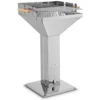 Tepro Holzkohlegrill Tepro Trichtergrill Vista, Grillfläche ca. 47 x, Standfest