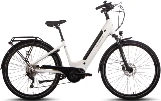 SAXONETTE "Premium Sport (Wave)" 10 Gang Kettenschaltung Mittelmotor 250 W Pedelec, Elektrofahrrad für Damen u. Herren
