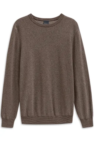 bugatti - Herren Pullover 1/1 Arm brombeere - Gr. - L