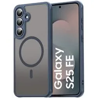 CoolGadget Handyhülle Magnet-Hülle für Samsung Galaxy S25 FE Schutzhülle magnetisch 6,7 Zoll, Hülle Matt Stoßfest kompatibel mit QI-Laden Zubehör Kameraschutz Case