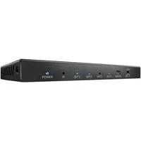 4 Port HDMI 18G Splitter, HDMI Splitter schwarz, HDR HDCP 2.2