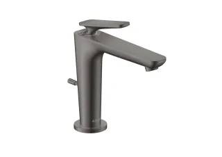 Hansgrohe Waschtischm.125 Axor Citterio C CoolStart m.Zugstangen Ablaufg.polished black chrome, 490 49030330