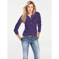 heine Strickpullover Polopullover Langarm Feinstrick