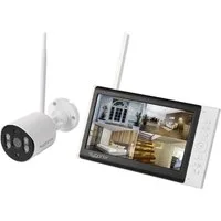 Sygonix Überwachungskamera Sygonix SY-7187100 Funk-Überwachungskamera-Set 4-Kanal mit 1 Kamera 1