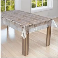 laro Tischdecke Laro Premium Line 0,3mm weich transparente Tischdecke Folie Geblümt