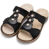 Ara HAWAII Pantolette Keilabsatz, Schlupfschuh, Bequemschuh in Weite G (weit)