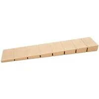 sossai® Montagekeil Unterlegkeil mit Soll-Bruchstelle in Beige, (100-St)