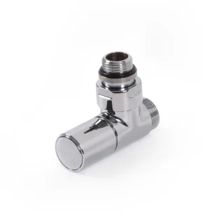 Terma Regel-Eckventil CYLINDER GZ 1/2"-GZ 24-19 , TGZRCR006, Chrom TGZRCR006