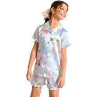 LIPSY Pyjama Lipsy Satin-Schlafanzug (2 tlg)