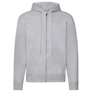 Fruit of the Loom Unisex Adult Classic Hoodie (Grey Heather)