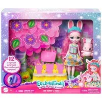 Mattel® Spielwelt MattelHLK85EnchantimalsBBFPuppe+Tierfreund&12ÜberrachungenBree Bu