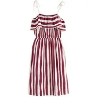 Next Jerseykleid Bandeau-Kleid aus Jersey mit Rüschen (1-tlg)