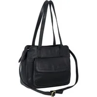 Benthill Handtasche Damen Echt Leder Henkeltasche Umhängegurt Vintage Tasche Umhängetasche, Schultergurt / Umhängegurt Reißverschlussfach
