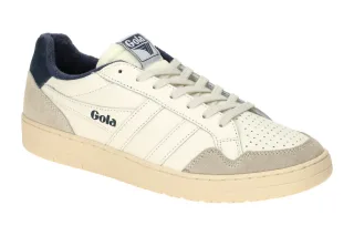 Gola CMB530WE Eagle Herren Sneakers creme-wei?/dunkelblau Gummisohle