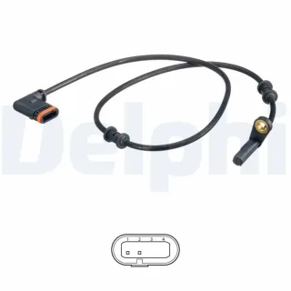 Delphi ABS-Sensor hinten links Mercedes Slk SS20550