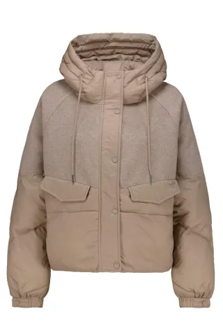Garcia - Gesteppte Outdoorjacke braun - Gr. - M
