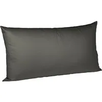 fleuresse Kissenbezug Colours Mako Satin, 100% Baumwolle, mit Reißverschluss, (2 Stück), Mako Satin, glänzend, glatt, Premium Qualität