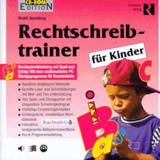 Rechtschreibtrainer für Kinder. CD- ROM für Windows ab 3.1