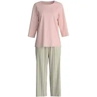 CALIDA Pyjama Cotton Special Damen (2 tlg) 100% Baumwolle, atmungsaktiv, hautfreundlich, pflegeleicht