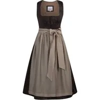 MarJo Dirndl Dirndl Allensteig 75cm Länge braun coffee