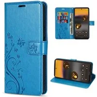 betterfon Handyhülle Handytasche für Google Pixel 6A Schutzhülle Klapphülle Blau, Bookstyle-Hülle: Magnetverschluss 3 Kartenfächer & Standfunktion