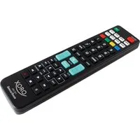 Xoro XRC 8F1 Universalfernbedienung für bis zu 8 Geräte Universal-Fernbedienung (8-in-1, Geeignet zum Ersatz mehrerer Originalfernbedienungen)