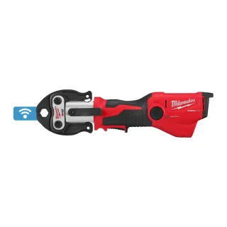 Milwaukee M12 Akku-Presswerkzeug mit ONE-KEY inklusive 3x V-Profil Pressbacken M12 ONEHPT-202C V-Set - 4933481034