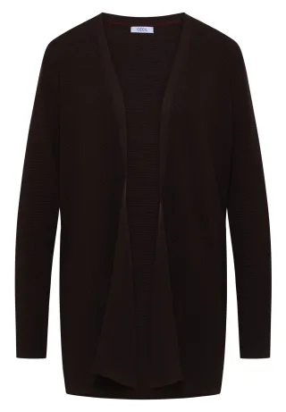 CECIL - Offener Cardigan mit langen Ärmeln truffle brown - Gr. - M