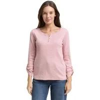 TOM TAILOR Henleyshirt mit Turn-Up-Arm