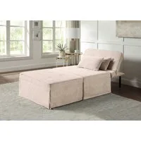 ATLANTIC home collection Schlafsofa Finn, wandelbar zum Loungesessel, Relaxliege und Gästebett, inkl. Kissen